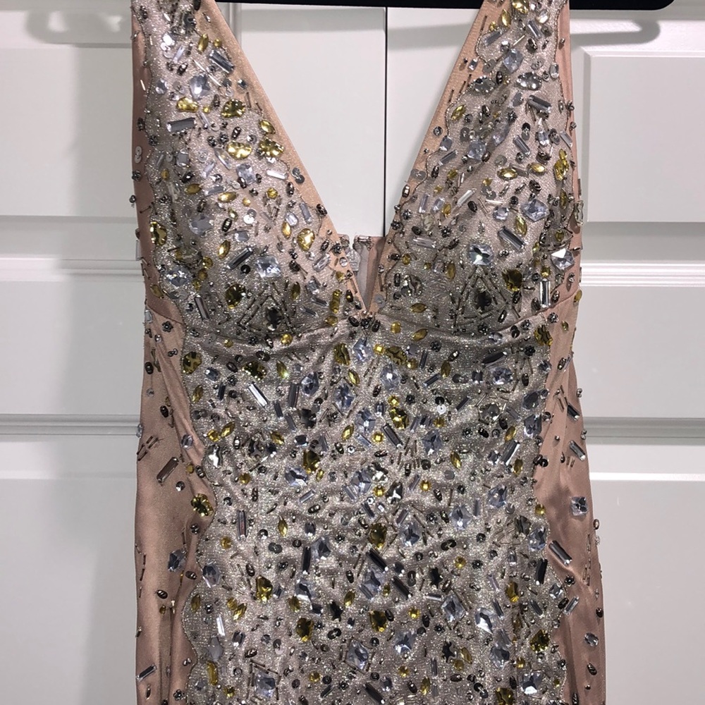 Mandalay beaded cocktail dress